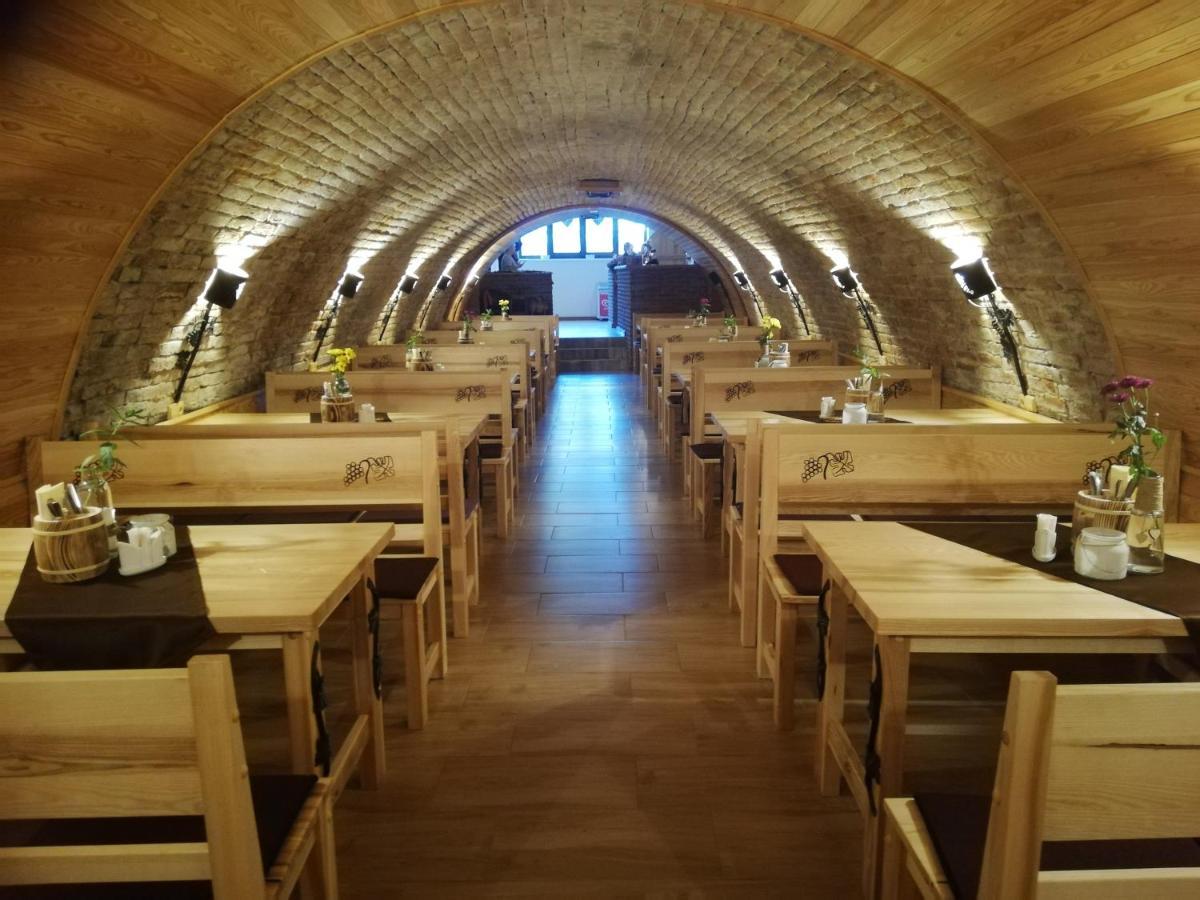 Vinárna a Pension U Langrů Dolni Vestonice Exterior foto